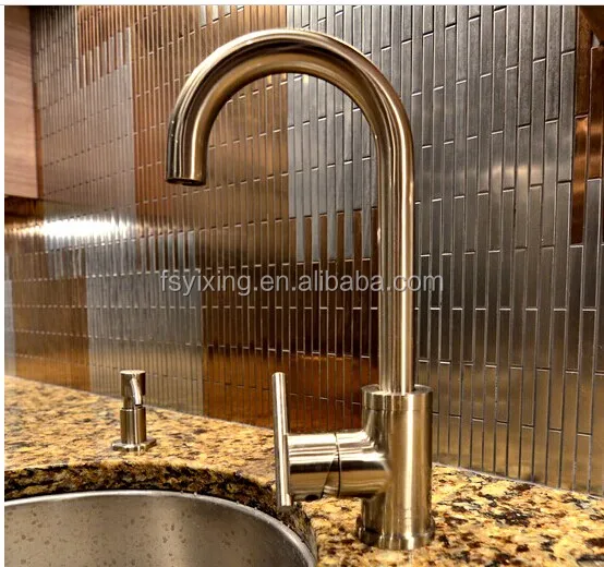 stainless steel mosaic tile backsplash mi22 copper mini brick uniform brick stainless steel backsplashes stainless steel mosaic tile backsplash mi22 copper mini brick uniform brick stainless steel backsplashes
