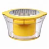 SSG12891 Yellow Sweet Cob Corn Stripper With Built In Measuring Cup And Grater