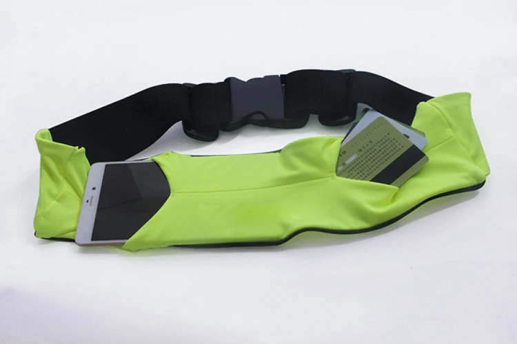 portable travel running zipper belt bag pack/ fanny pack/ breathable running belt