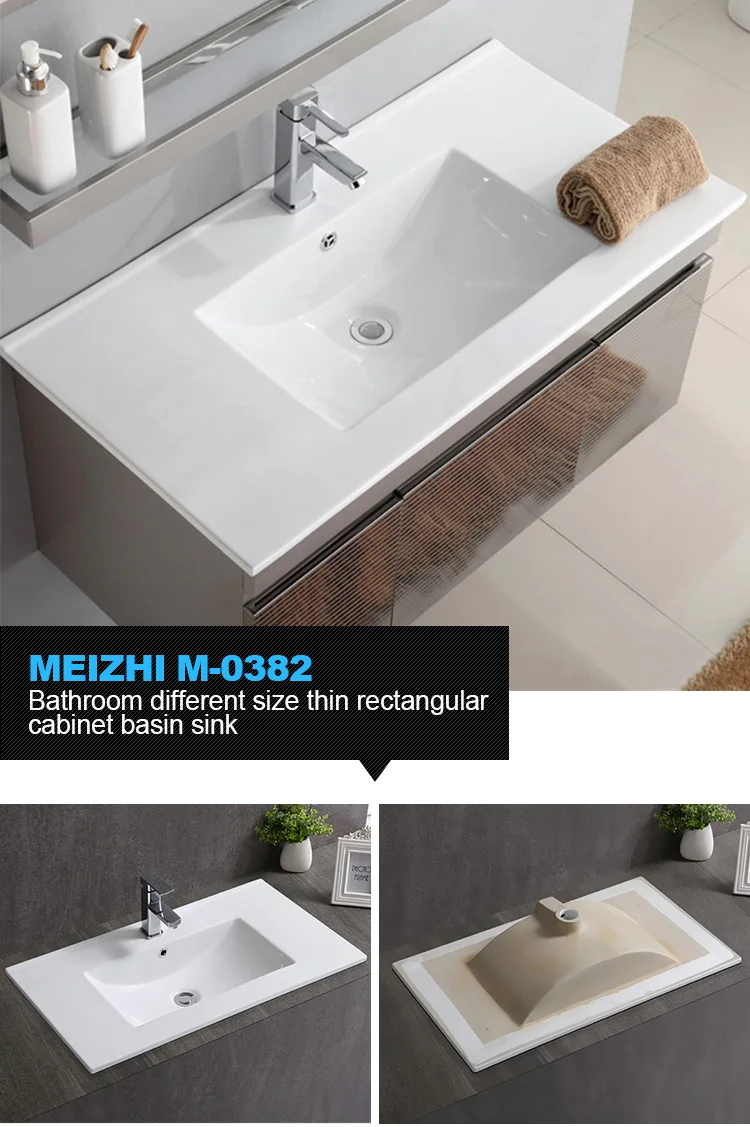 Bathroom Different Size Thin Rectangular Cabinet Basin Sink Buy Sink