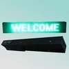 CE RoHS 32X192dot p10 green programmable scrolling message electronic PCB outdoor led message sign board