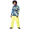 Fashion Waterproof Hooded Men's Ski Jacket with Pants,mens winter ski jackets