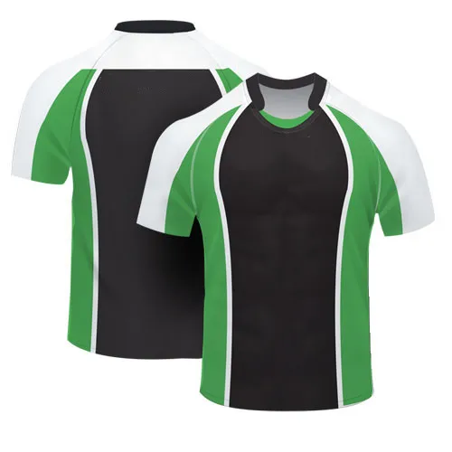 Design Your Own Cheap Short Sleeve Classic Rugby League Jersey Shirt