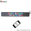 SMS communication custom led screen, led message sign and led moving message display display control by mobile phone