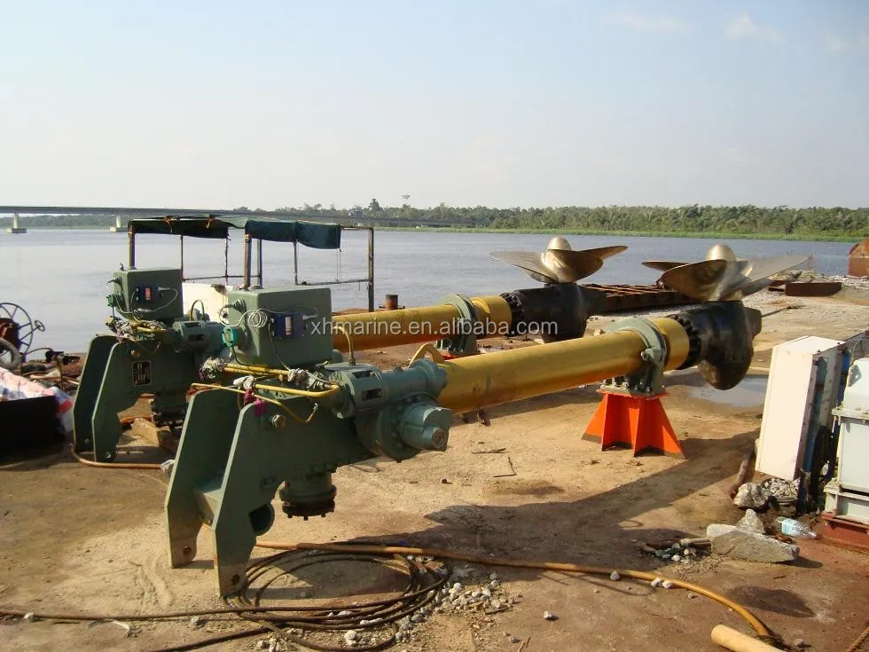 Transom Installation Type Rudder Propeller Azimuth Thruster with Main Engine