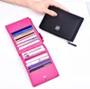 Large Capacity High Quality Business Card Holder Wallet with Customized Logo