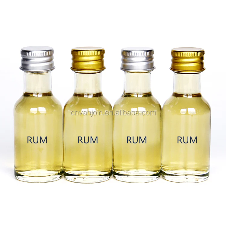 Gift Packaging Box 30ml Small Glass Liquor Spirit 1oz Bottle With Screw