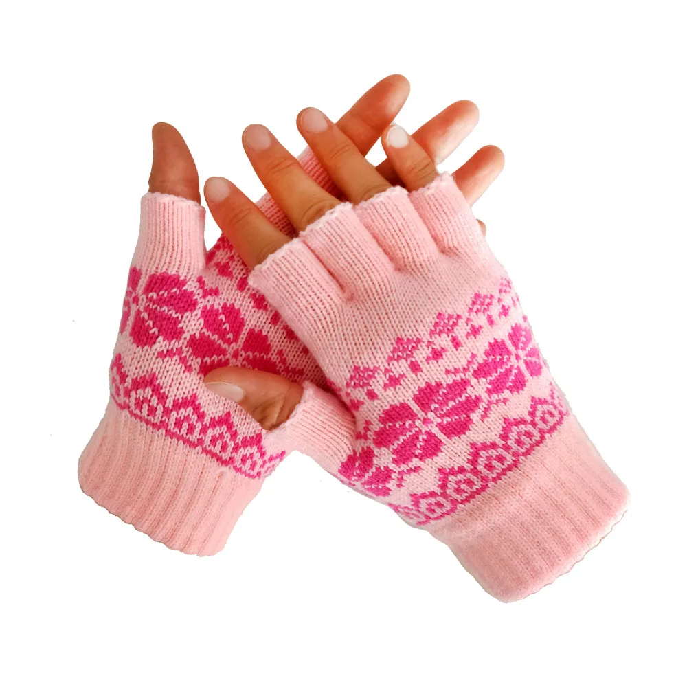 knitted fingerless gloves for sale