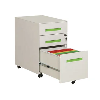 Luoyang Star Factory Green Handle Office Furniture Steel Cabinet