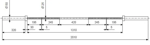 Iwf barbell Clearance