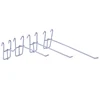 Metal mobile hooks wire mesh gridwall hooks for shopping mall display goods