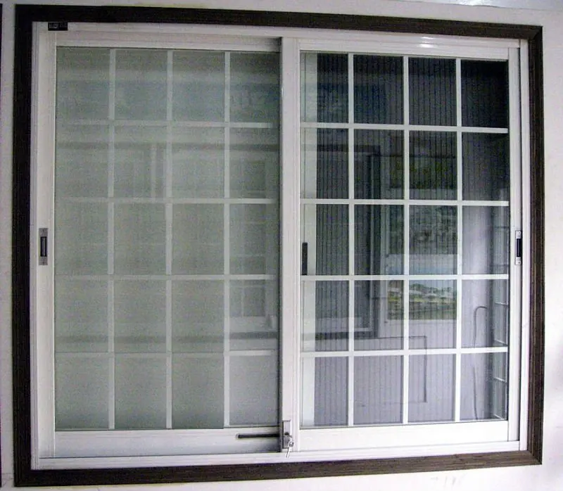 Aluminium Schiebefenster,Kleine Schiebefenster,Blind Innen