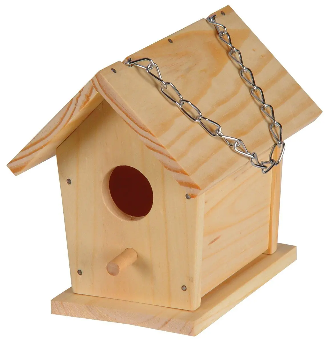 Wholesale Cheap Customized Wooden Bird House With Hanging Chain Buy