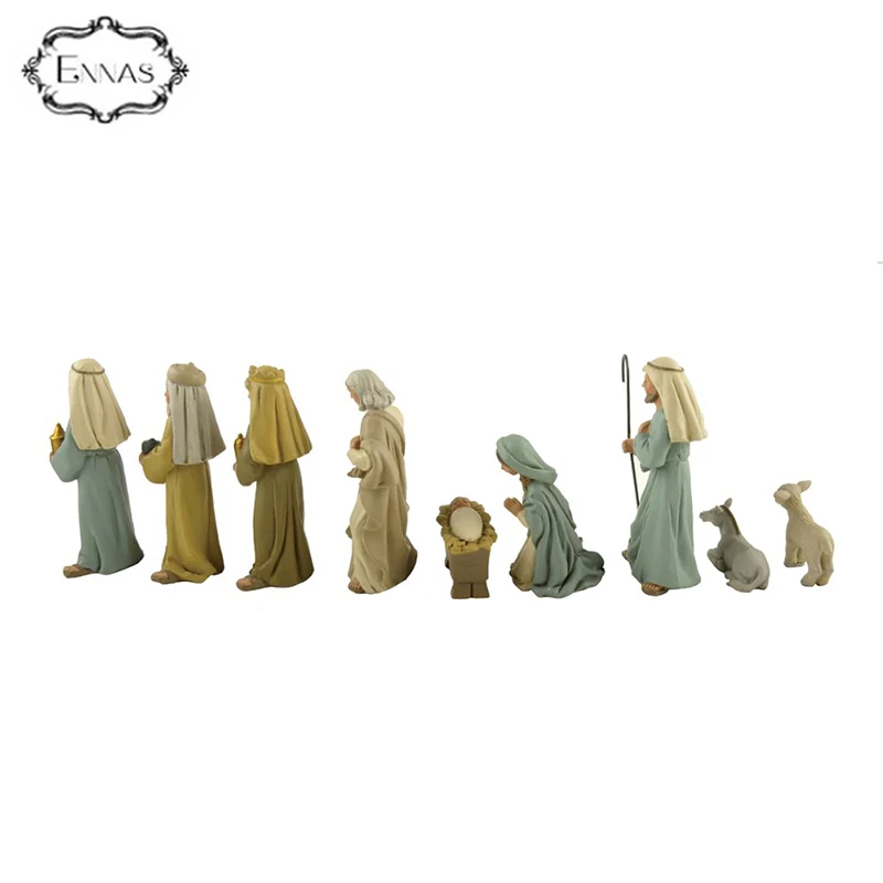 Polyresin Holy Family Nativity Stable For Sale - Buy Nativity Stable ...