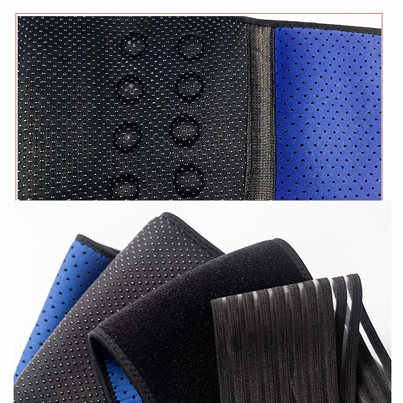 Нано Турмалин Дальний инфракрасный Отопление Обратно поддержка пояса Магнитный Пояс Поддержка brace