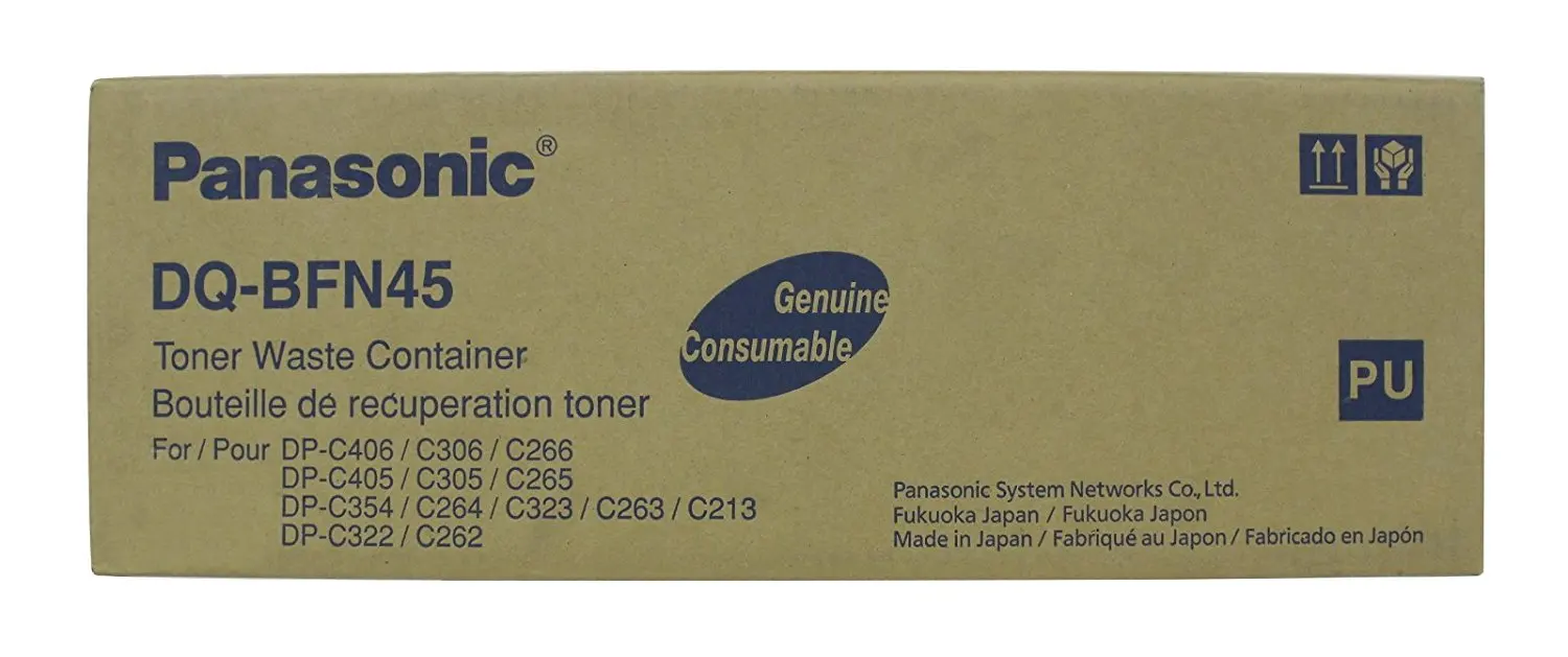 Get Quotations · Panasonic DQ-BFN45 OEM Miscellaneous - Workio DP-C262 DP-C322  Waste Toner