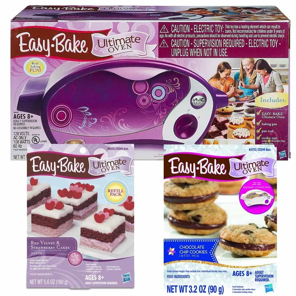 Buy Easy Bake Oven Refill Mix Super Pack 12 Mixes Includes 3 yellow