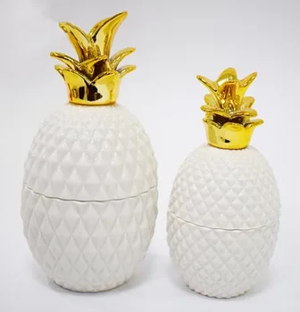 Custom Ceramic Pineapple Cookie Jar
