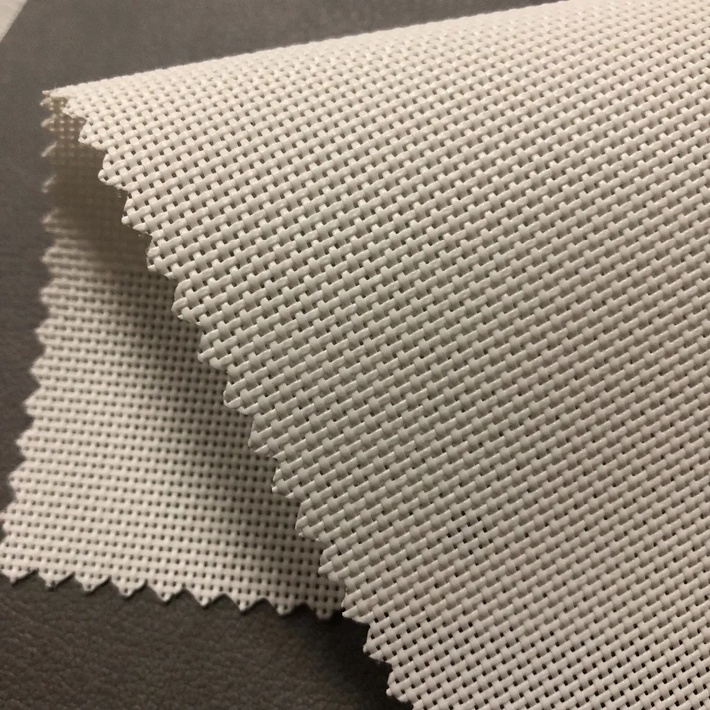 Znz Ecofriendly Coated Pvc Vinyl Mesh Outdoor Fabric Pvc Coated Recycled Polyester Fabric For
