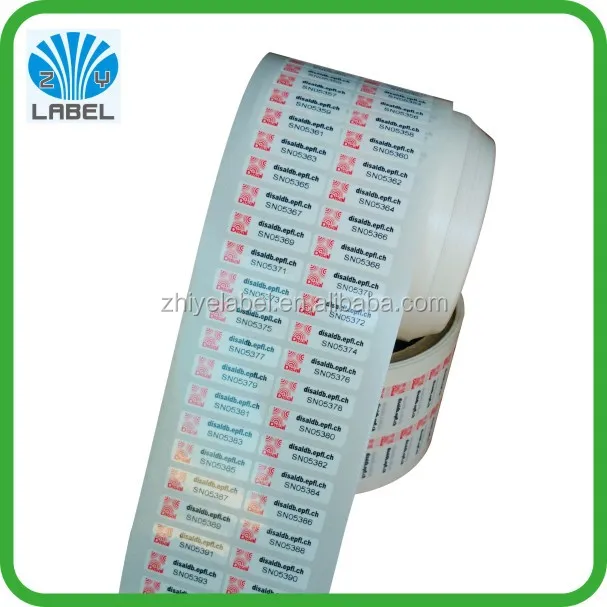 Wholesale Printing Waterproof Hs Codes Sticker,Serial Number Sticker Buy Hs Codes Sticker,Date