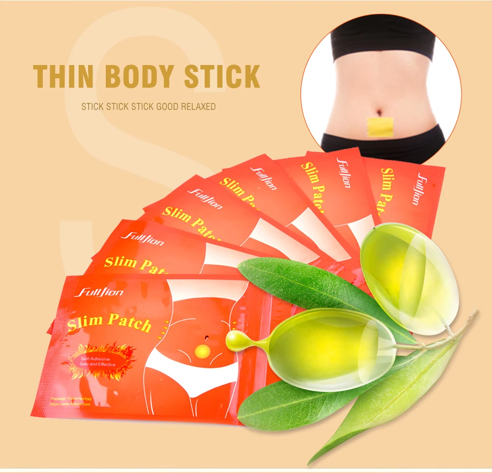 Fulljion Slim Patch Weight Loss Fat Burner Slimming Products Halal