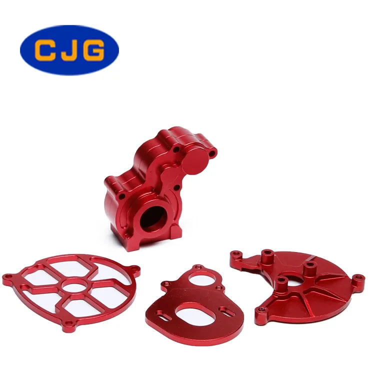 Cjg Wraith Transmission Case Center Gearbox Set For Axial Racing Steel