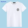 Wholesale new style soft cotton embroidery or patch casual slim fit custom t shirt men