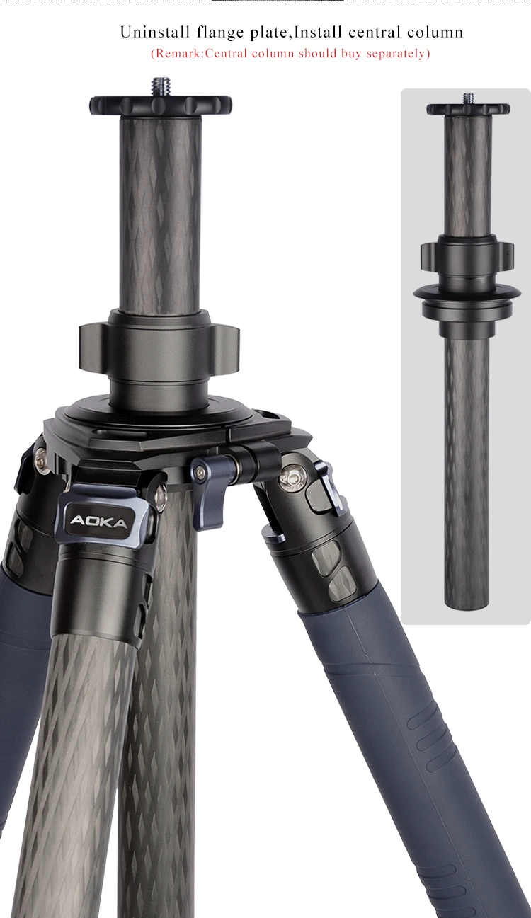 Professional Heavy High Load Capacity Big Tripod For Bird Watching