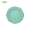 PLA Dish Standard Dinner Plate Size Bamboo Fiber Biodegradable Plate