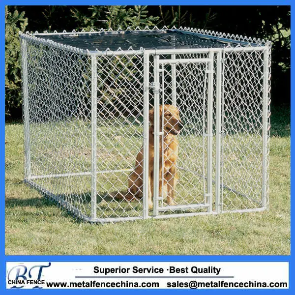 Alibaba Top Sale Pet Dog Cages / Large Dog Pen / Chain Link Fence Wire