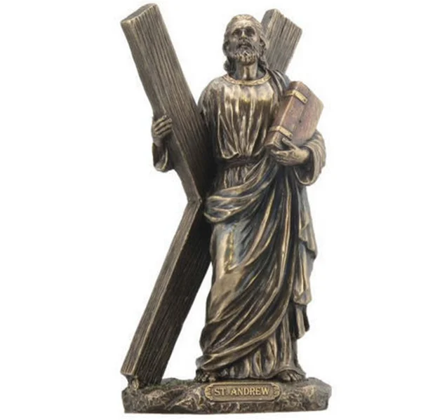 Factory Custom Made Handmade Carved Resin Religious Cross Statues Of