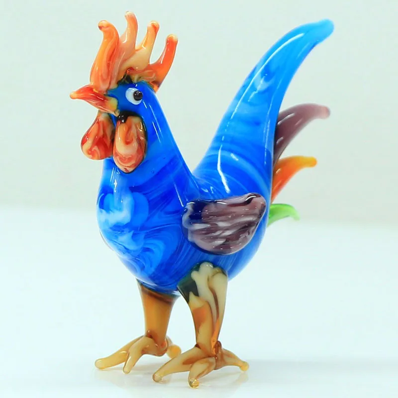 Anciennes Figurines En Verre De Murano - Thème Chasse Au Renard - 1940 - Lot Rare