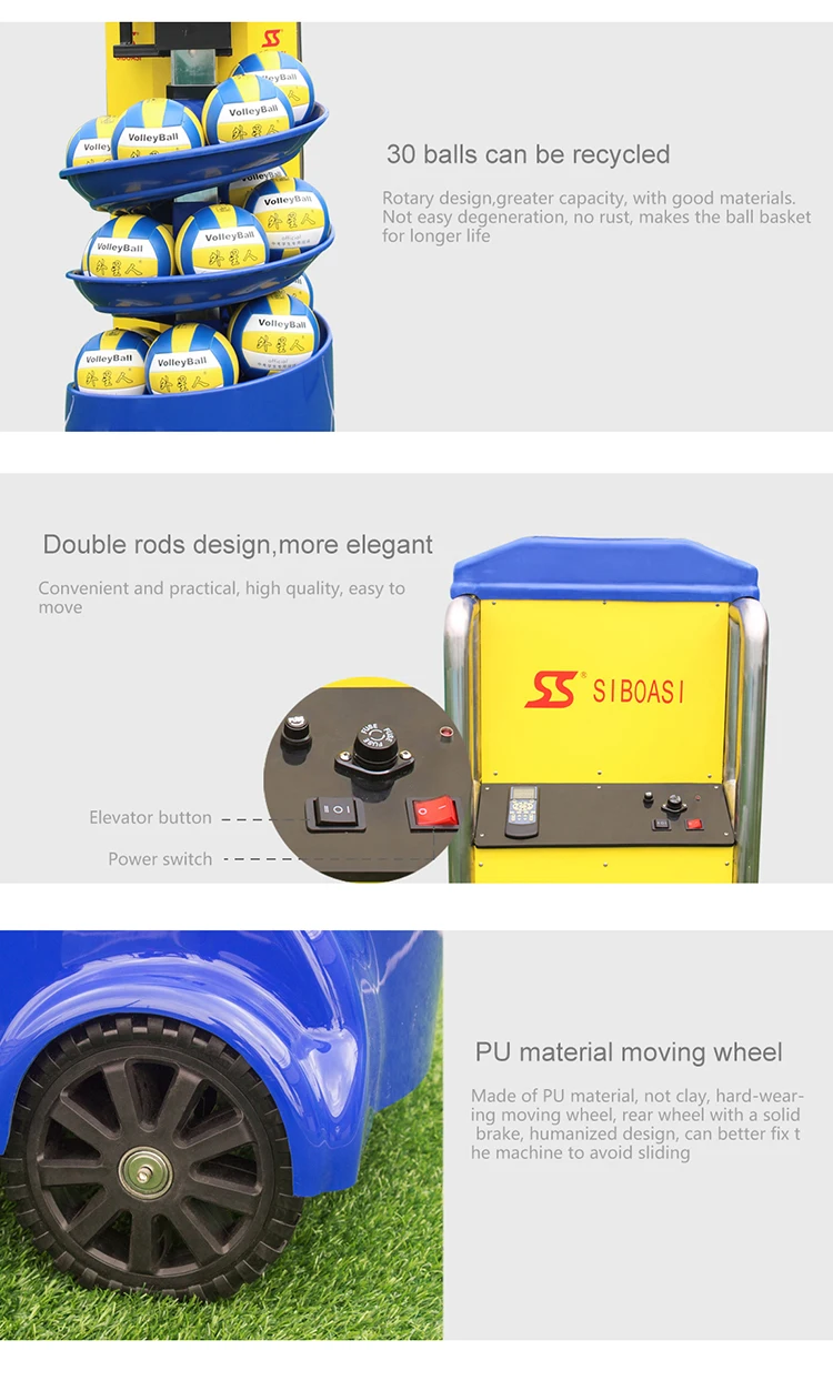 Siboasi Volleyball Launcher Volleyball Machine Shooting Robot Buy Volleyball Playing Machine