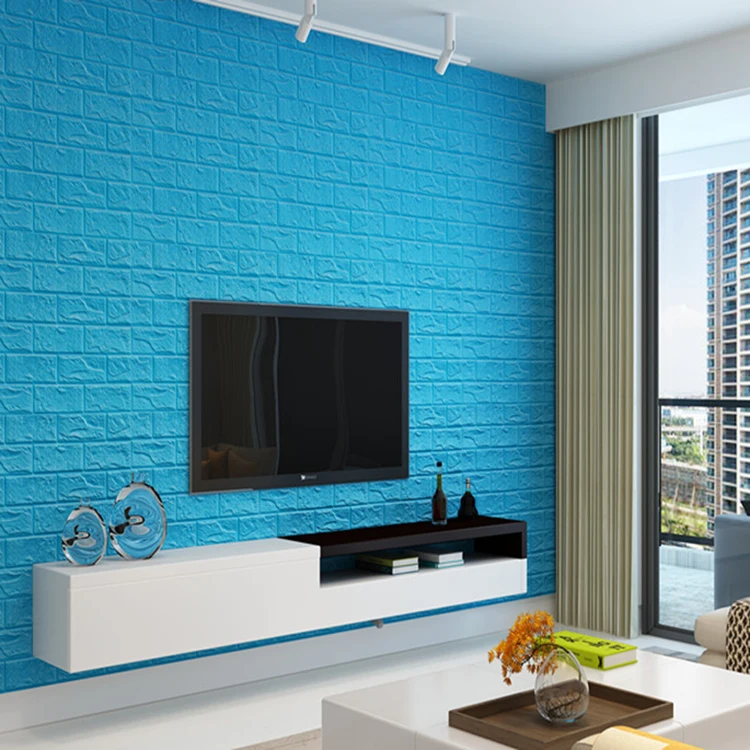 3D stereo wall waterproof 3d wallpaper trees