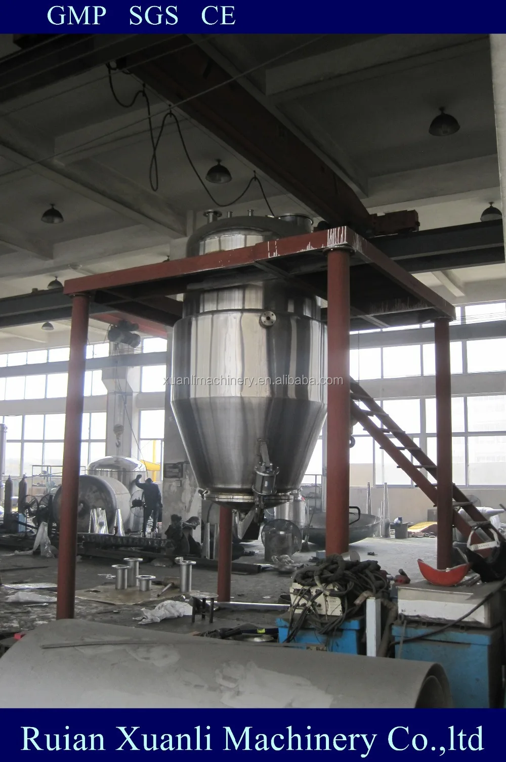 Hot selling stainless steel vacuum mini extraction and concentration tank unit with low price