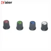 Electrical Round Mini 6MM D Shaft Plastic Knob For Potentiometer