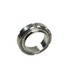 Dairy union SS316L sanitary stainless steel connection pipe fittings union NUT pipe fittings