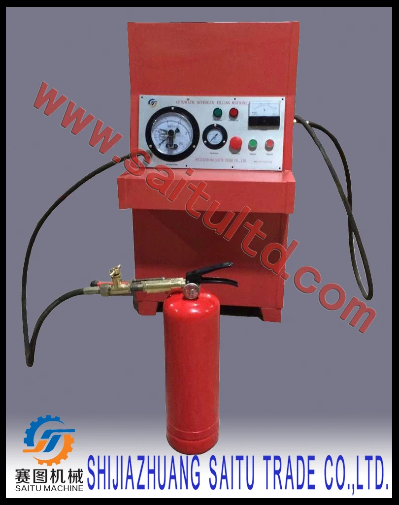 Fire Extinguisher Cylinder Pressure Test Machine/fire Extinguisher