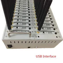 GSM/GPRS 32 port Modem Pool USB Interface SMS Gateway Quad Band Bulk sms modem