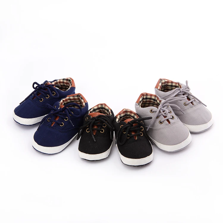 Customizable Pure Color Canvas Toddler Baby Boy Shoes Buy Toddler
