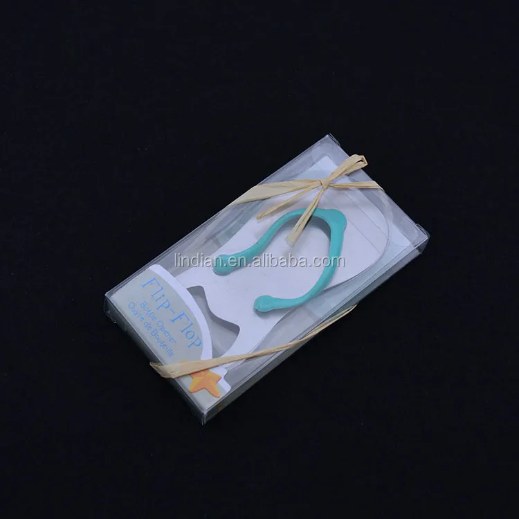 Wedding Favor Flip Flop Shaped Sandal Bottle Opener Slip Beer Opener