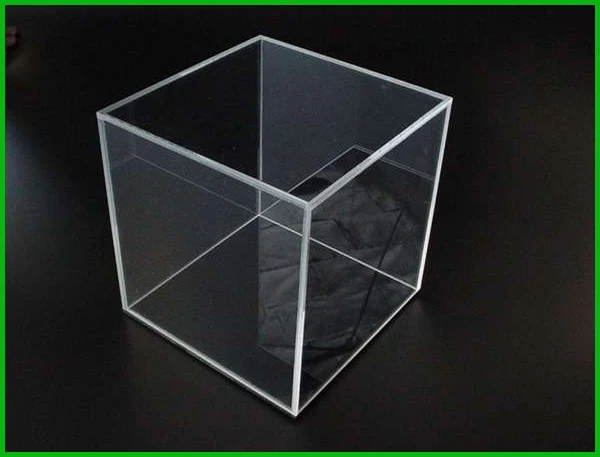 Countertop Acrylic Plexiglass Large Rectangle Box - Buy Acrylic ...