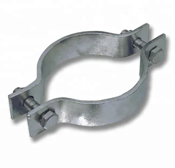 Hot Dip Galvanized Steel C Shape Pipe Clamp Without Rubber - Buy Hdg ...