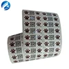 Custom Adhesive Waterproof Paper Bar HS QR Code Label Sticker Printing