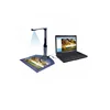 Portable document wide format flat scanner a4