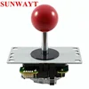 Arcade game Sanwa joystick controller with square restrictor 4/8 Way Joystick Fighting Stick Parts for arcade game machine