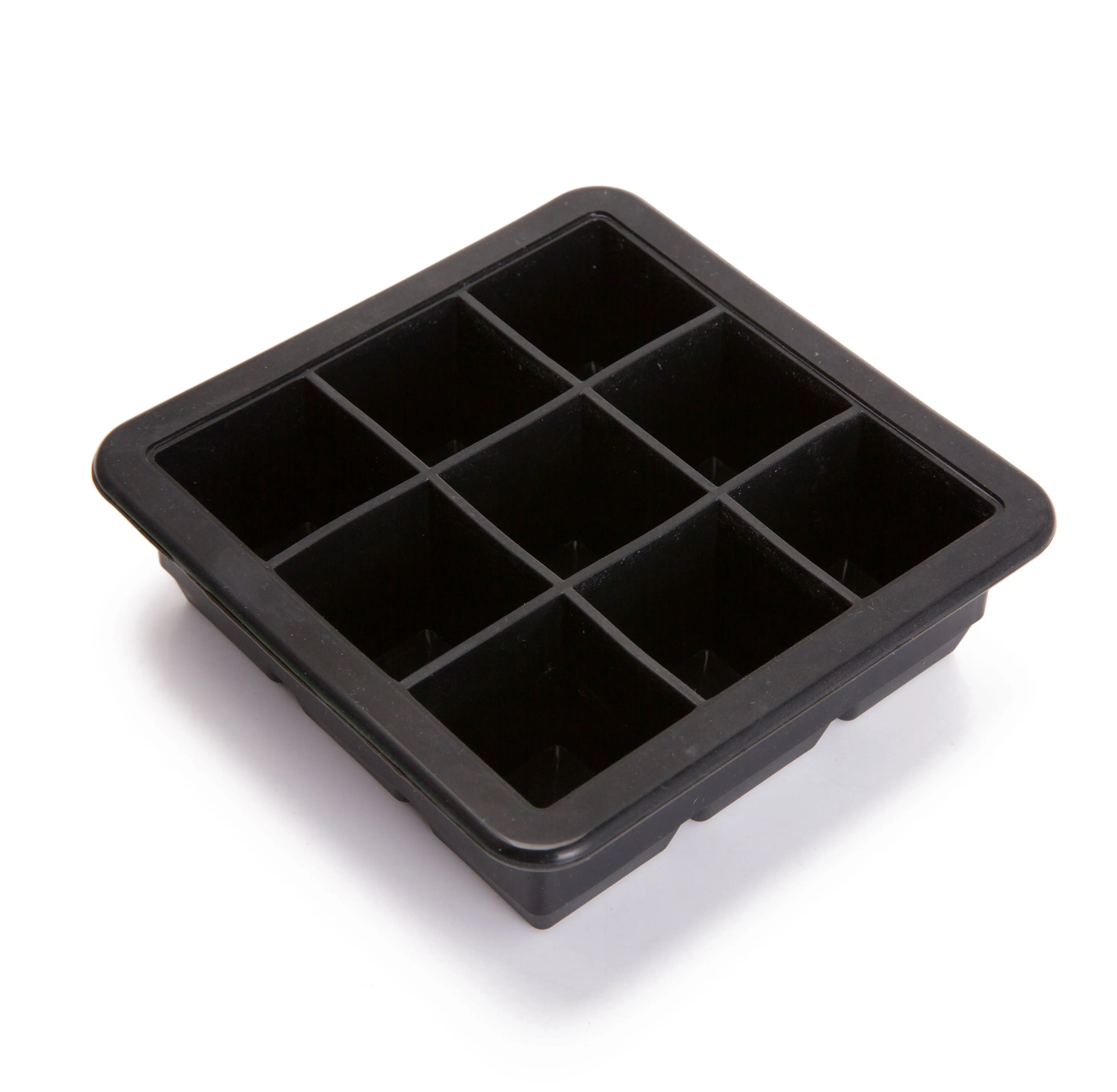

9 Holes Big Ice Cube Trays Large Silicone Ice Cube Maker Mold, According to pantone color