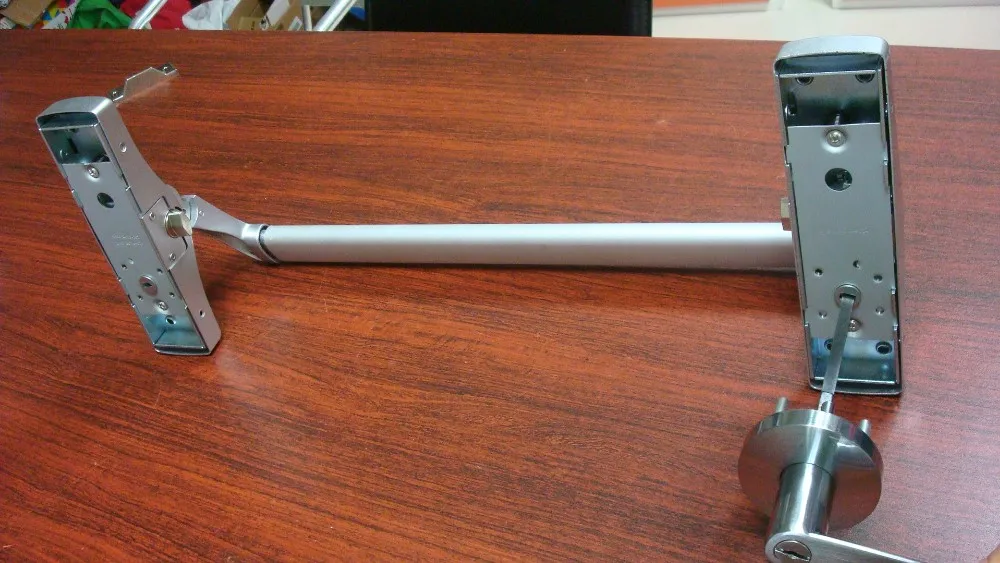 Fire Door Push Bar Fire Exit Door Lock For Emergency Exit Double Door 