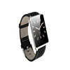 2019 Fashion Blood Pressure Smart Bracelet Message Remind Leather Men Watch Women Wristwatch Ck19 Work With Android Ios Phone