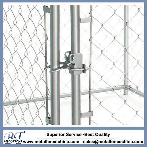 Large Custom Chain Link Metal Dog Kennel Outdoor Pet House Dog Runs Cage
